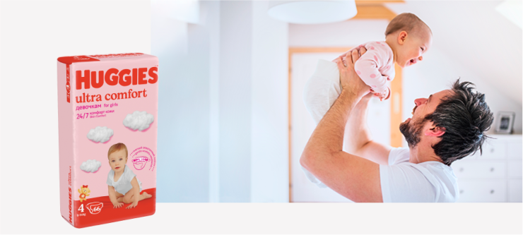 Huggies Ultra Comfort Girl